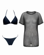 Coal Ray Bikini Set