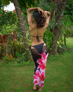 Bloom Bikini Set with Sarong – lily print, image 5 of 5
