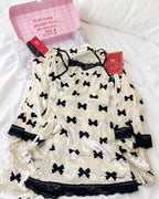 Bow Chemise Set