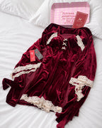 Cherry Chemise Set