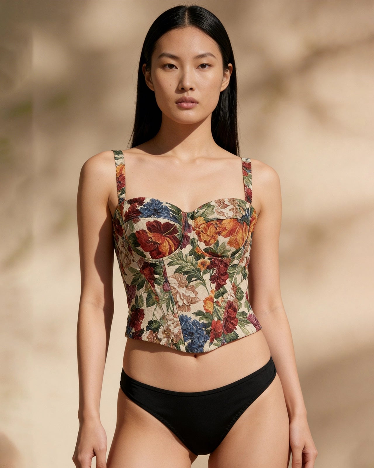 Floral Signature Seduction Corset top