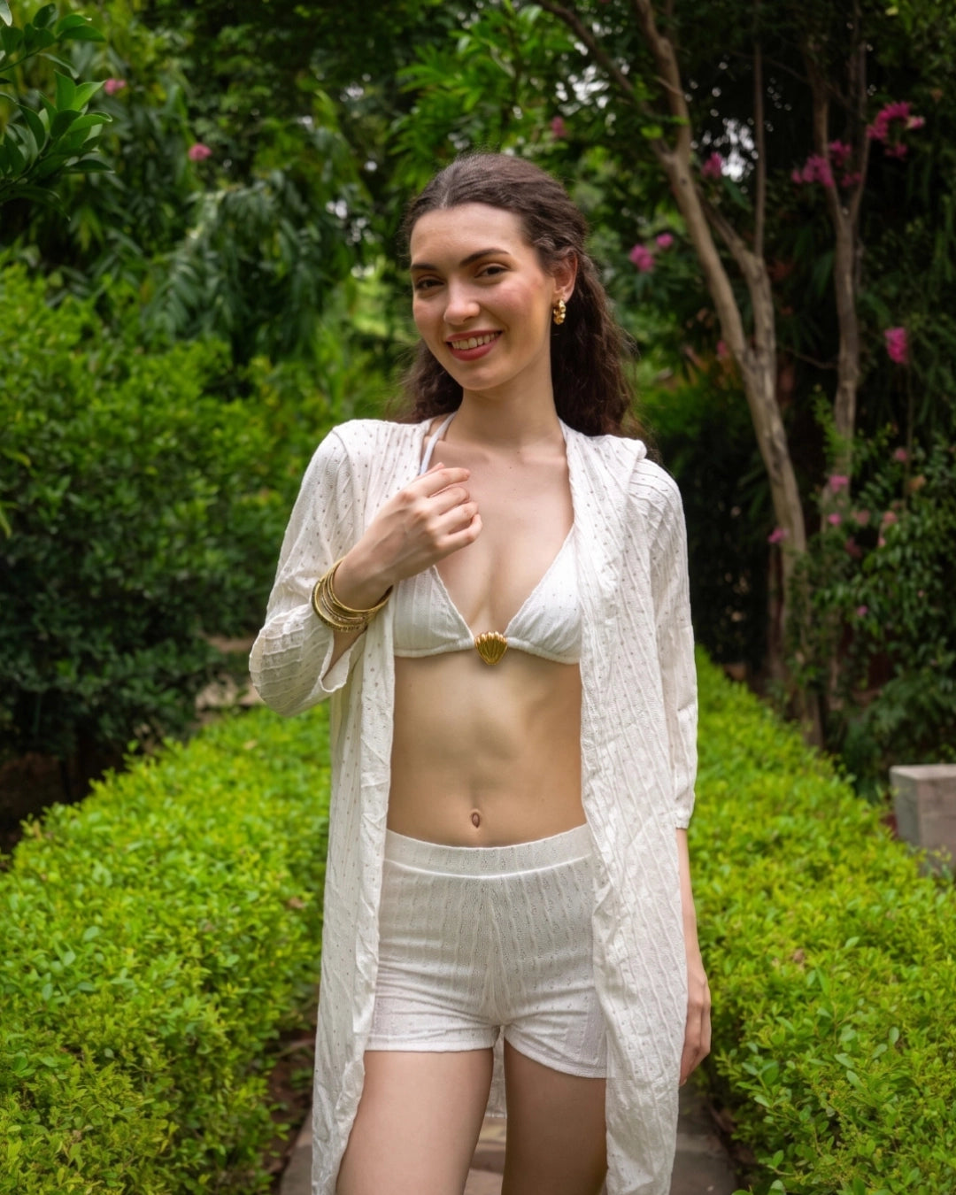 Radiance Bikini Set With Cover Up