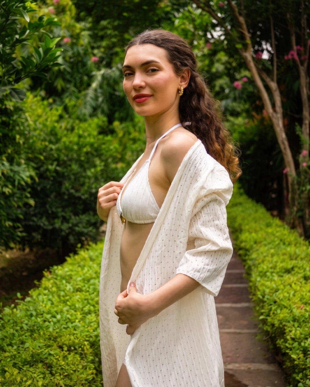 Radiance Bikini Set With Cover Up