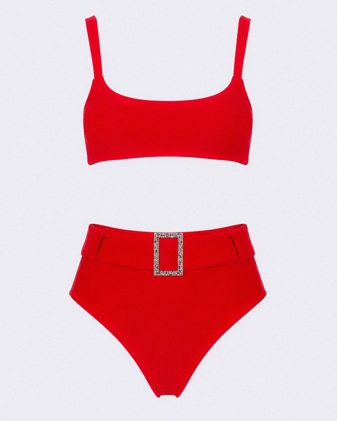 Red Tempt Bikini Set