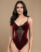 Red Velvet Signature Seduction Teddy