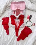 Santa Baby Teddy Set