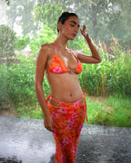 Siren Bikini set with Sarong – floral, image 4 of 5