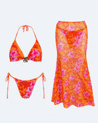 Siren Bikini set with Sarong