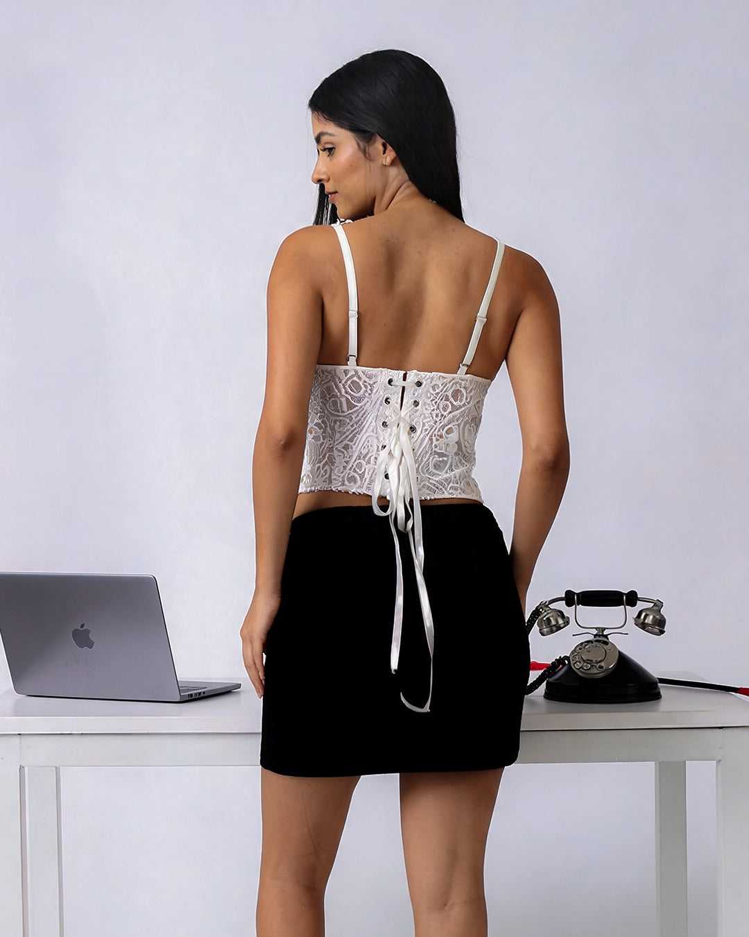 Swan Lace Corset