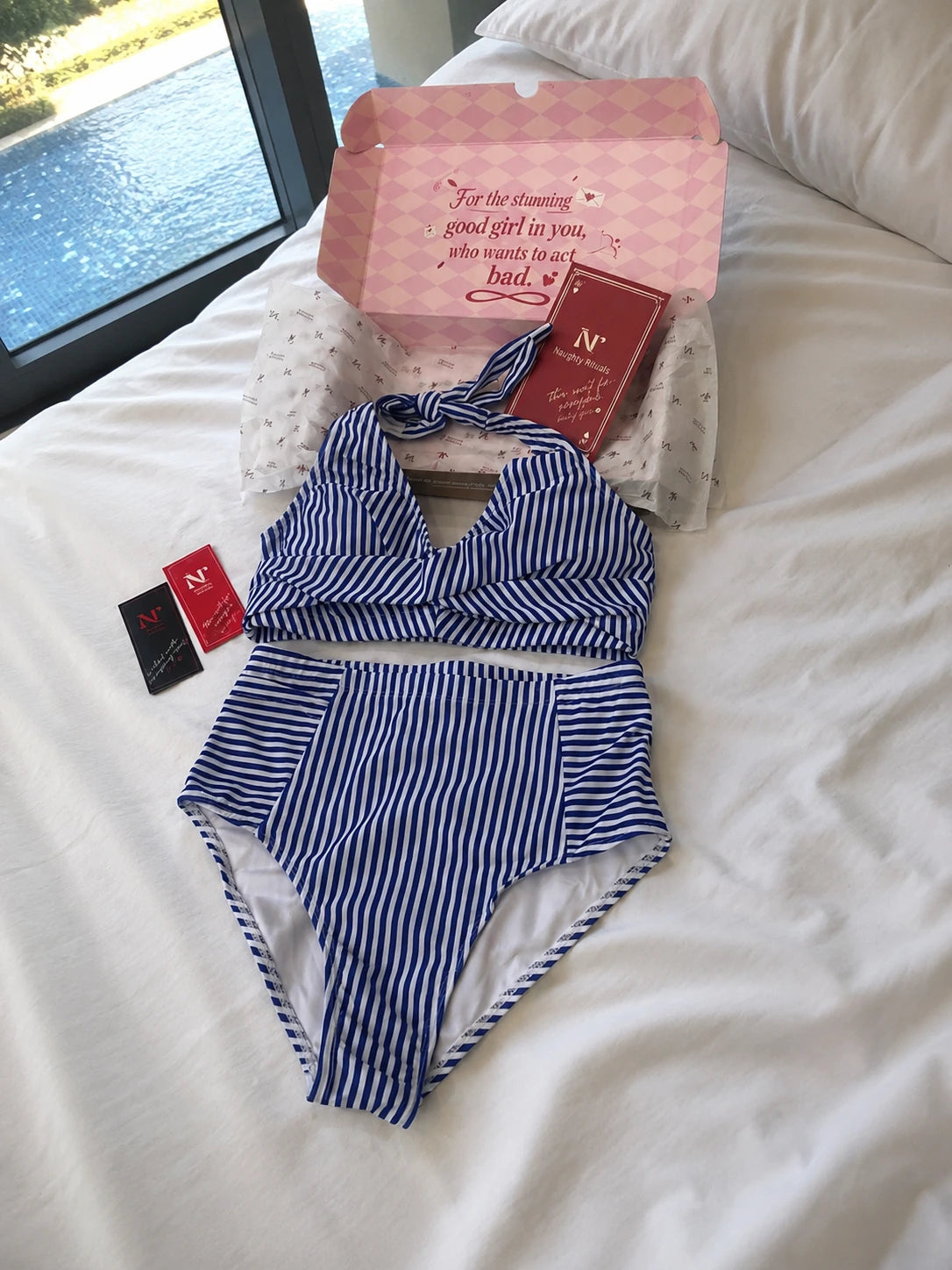 Blue Dolce Bikini Set