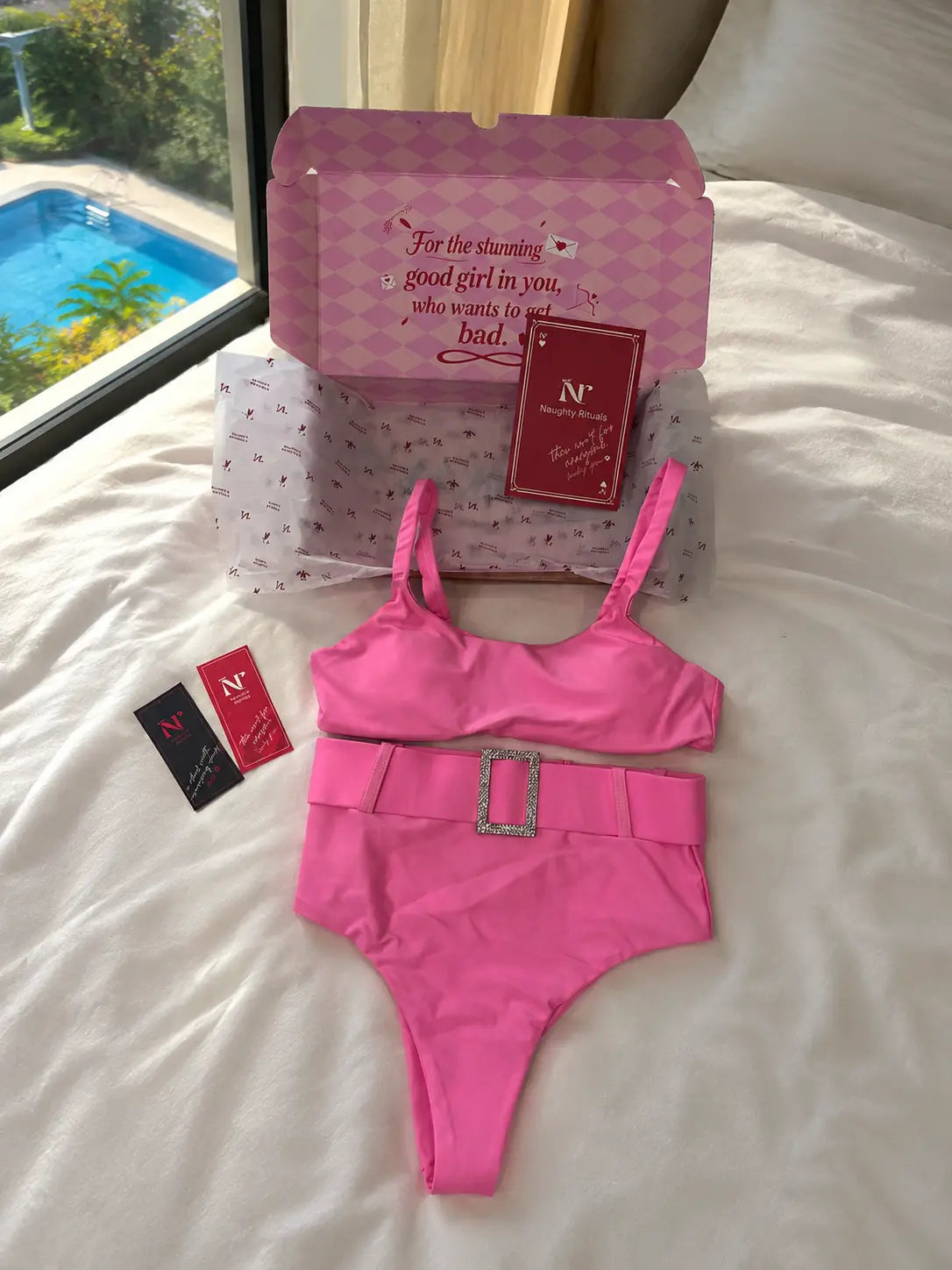 Pink Tempt Bikini Set